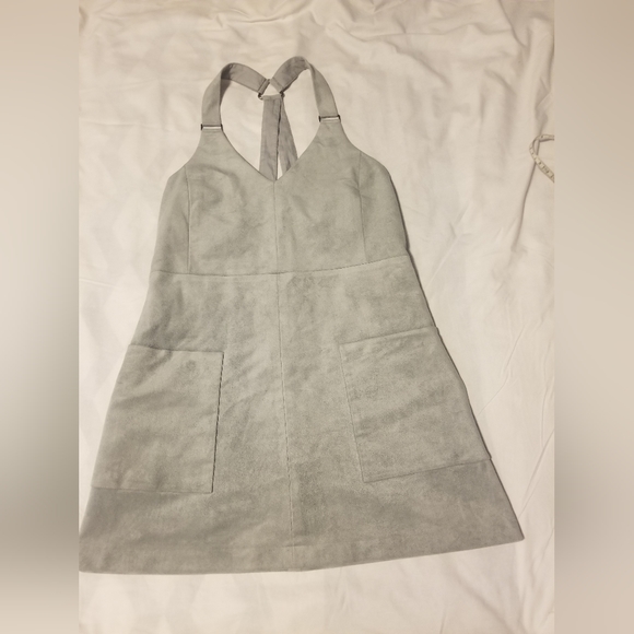 BCBGMaxAzria Dresses & Skirts - BCBGMAXAZRIA Suece Mini Dress Color Light Gray Size XXS